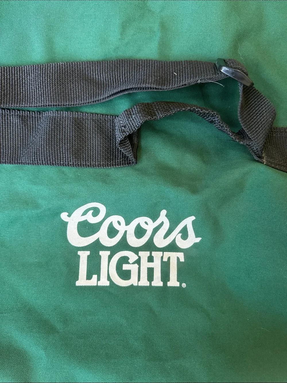 Coors Light Green Large Canvas Duffle